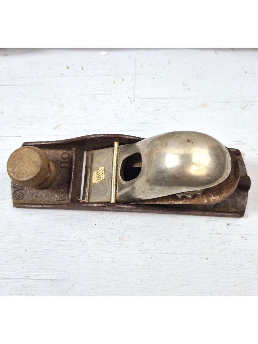 Vintage Stanley No 110 Block Plane USA Wood Working Tool